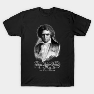 Ludw. v. Beethoven (White Variant) T-Shirt